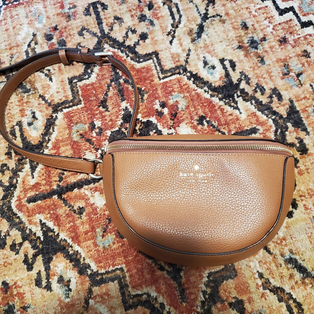 Kate Spade Brown Crossbody Belt Bag